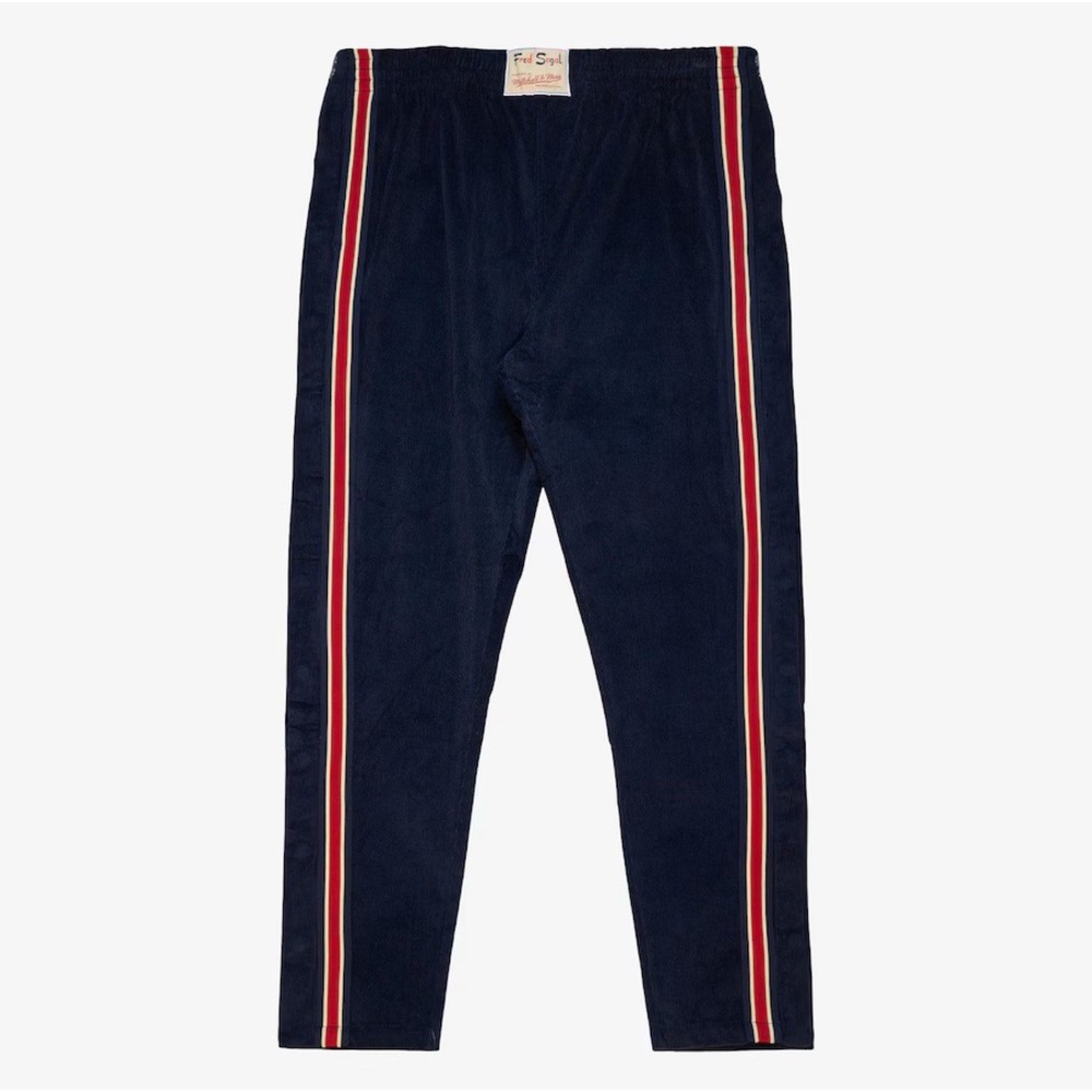 Mitchell Ness‎ Fred Segal Navy Tearaway Corduroy Navy pants 2XL NEW MSRP $218